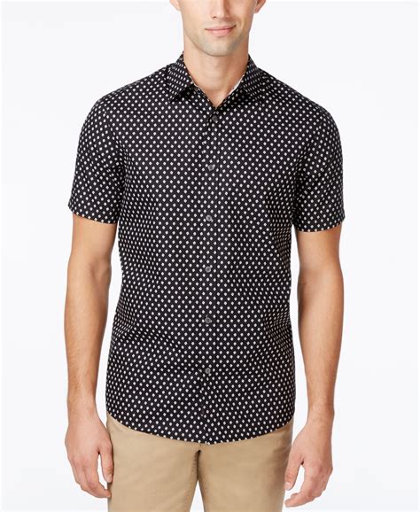 michael kors men shirt short sleeve|michael kors men's shirts nordstrom.